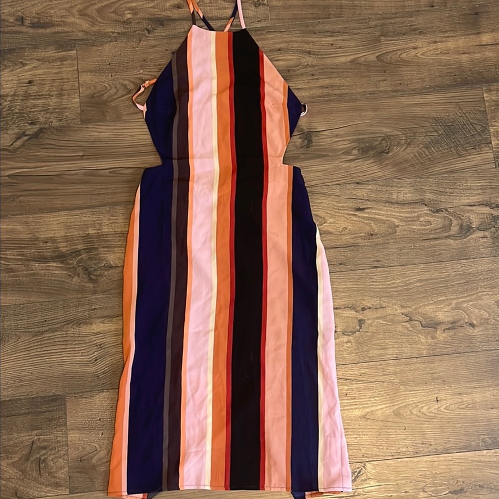 Backless Midi Dress